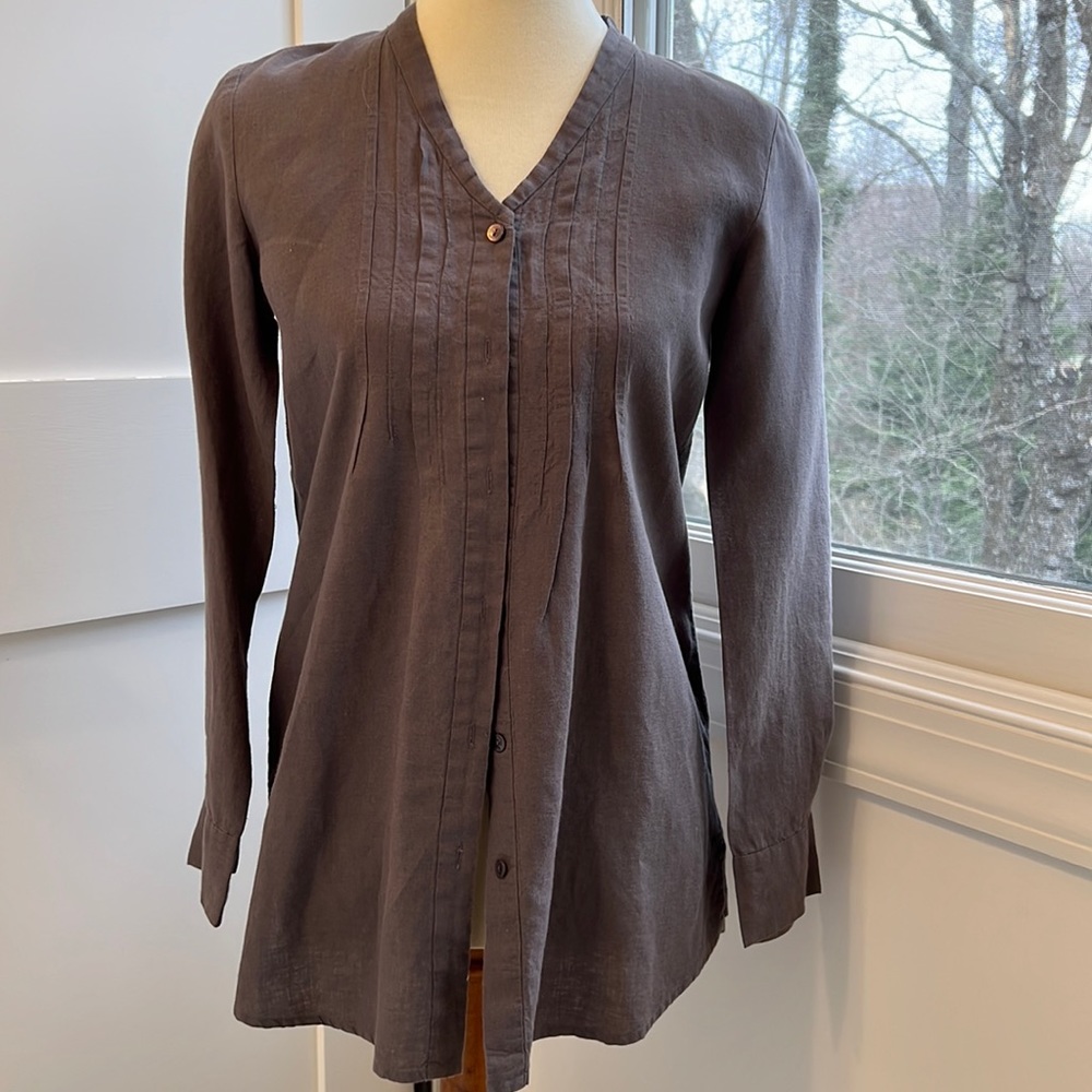 Eileen Fisher 100% linen, size: pp (between size 4-6)